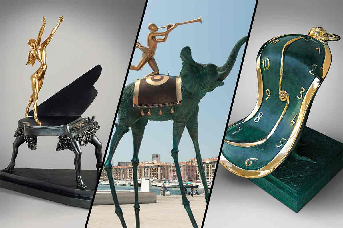 Le sculture daliniane monumentali e museali a Vicenza